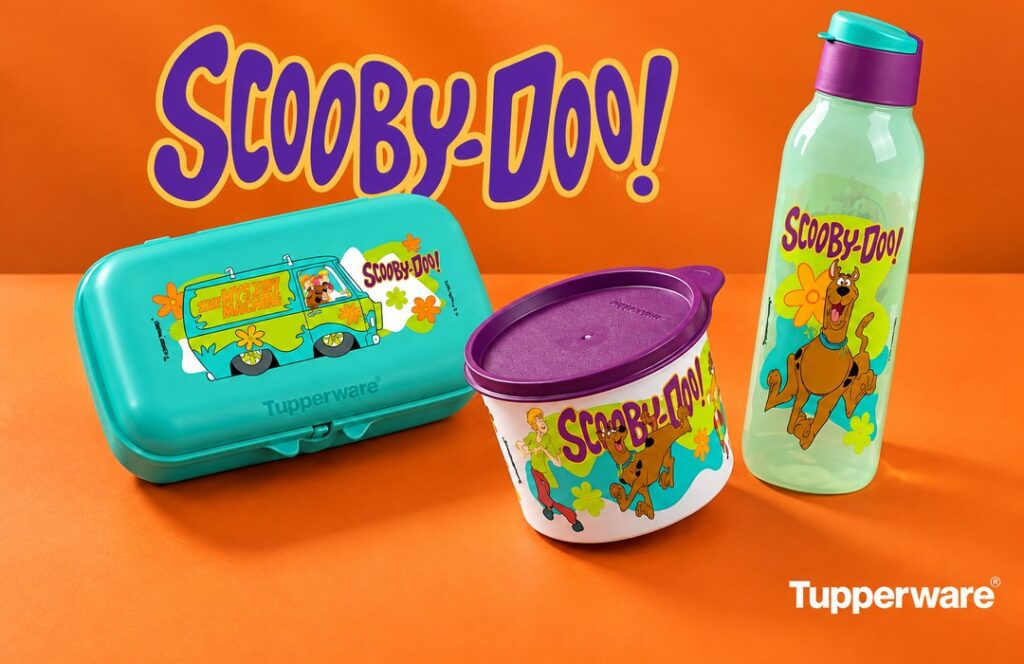 Tupperware lança produtos temáticos de Scooby-Doo Tupperware lança produtos temáticos de Scooby-Doo