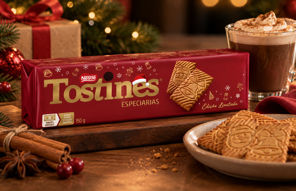 Nestlé lança Panettone Sensação com duplo recheio 2 Panettone Sensação chega com duplo recheio de chocolate e morango. Linha da Nestlé também inclui Caribe, Alpino e Classic Trufado.