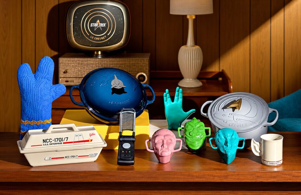 Le Creuset lança panelas de Star Trek Panelas de Star Trek chegam à Le Creuset em coleção limitada com 12 itens inspirados em naves, personagens e símbolos da franquia.