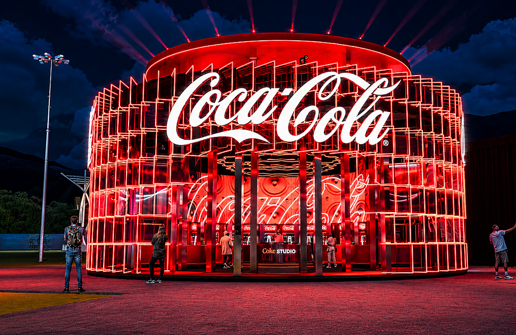 Principais Brindes e Stands do Rock in Rio 2026 11 stand coca cola rock in rio 2026 1080x700 1