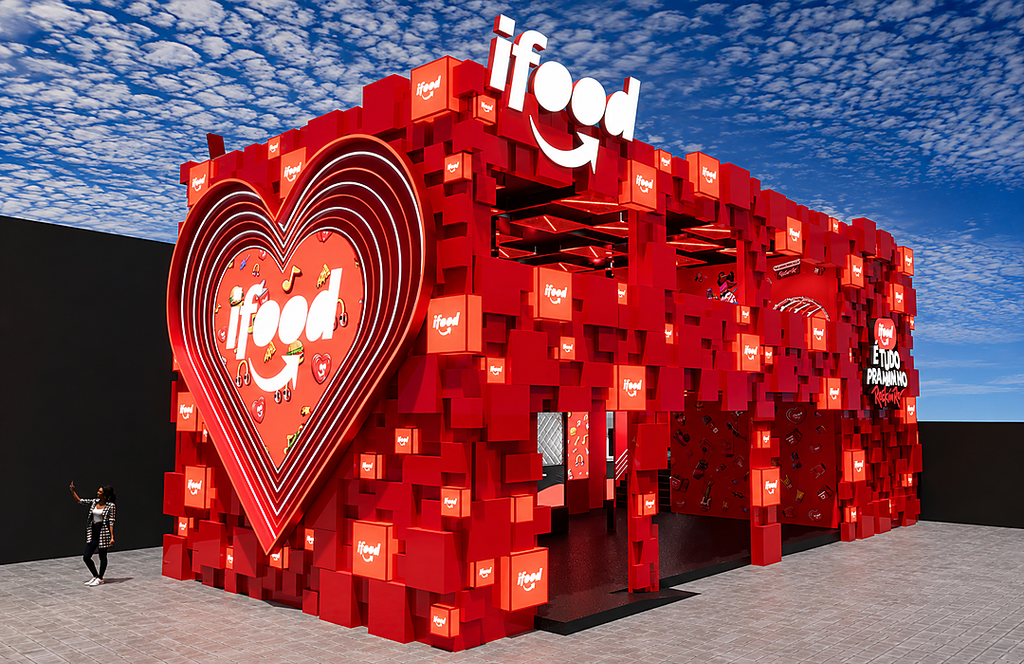 Principais Brindes e Stands do Rock in Rio 2026 19 stand ifood rock in rio 2026 1080x700 1