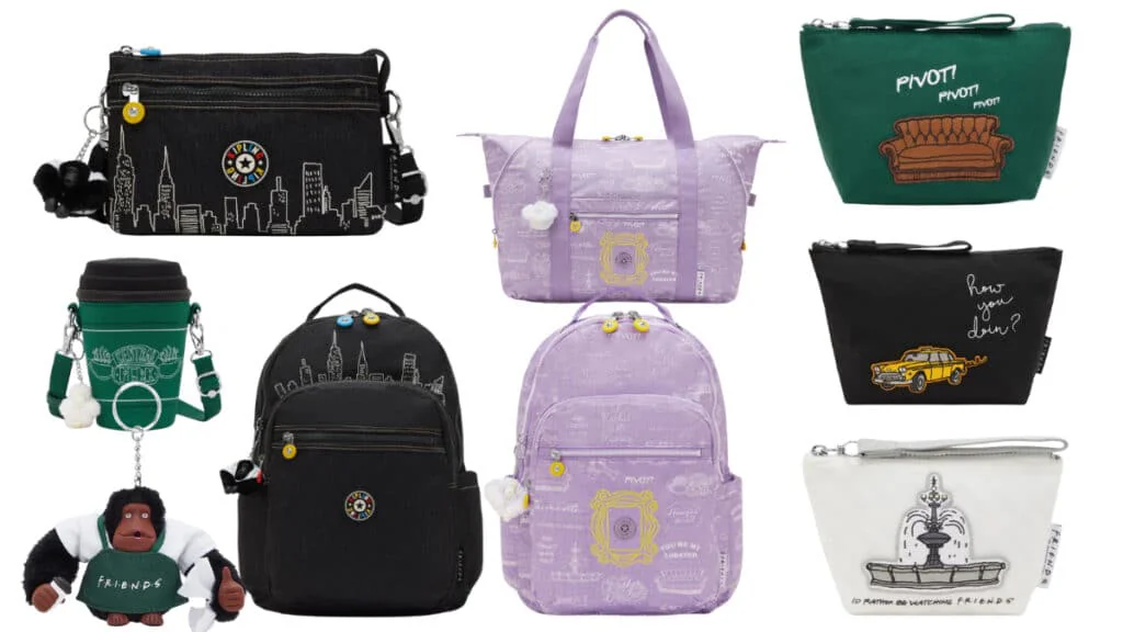 Kipling lança coleção inspirada em Friends 1 Kipling lança coleção com bolsas inspiradas em Friends