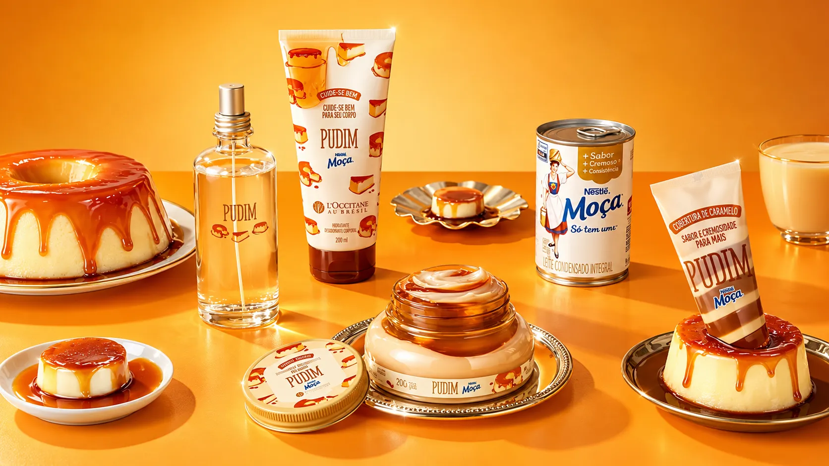 L’Occitane au Brésil e Moça lançam linha inspirada em pudim, imagem 5