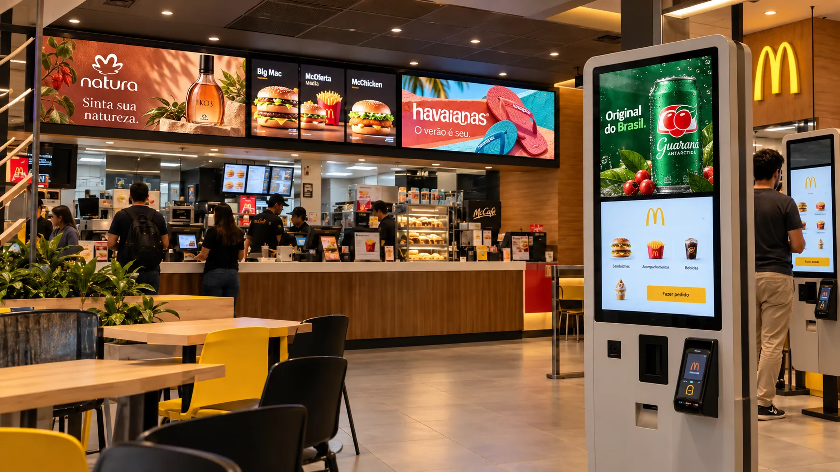 Campanhas brasileiras refinadas no McDonald s