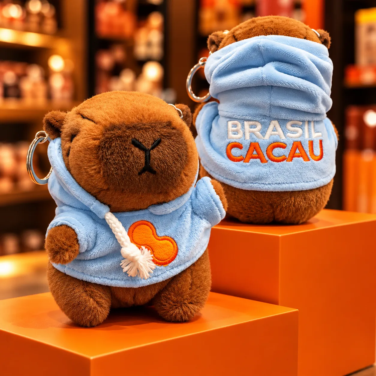 Brasil Cacau transforma capivara em mascote de pelúcia colecionável 3 Imagem do ChatGPT 15 de out de 2026 17 36 04 1 1