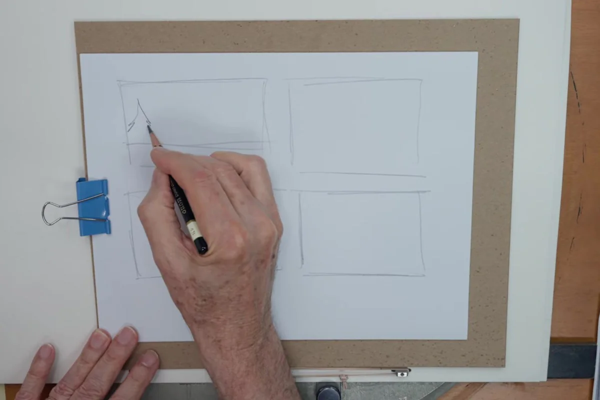 Prada desenha campanha de Natal à mão 4 Desenho à mão em papel na campanha Prada