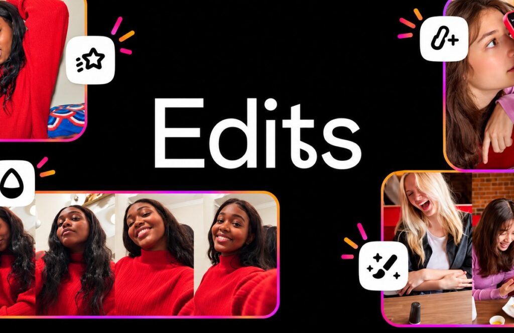 Edits do Instagram para desktop está próximo e terá plano Plus