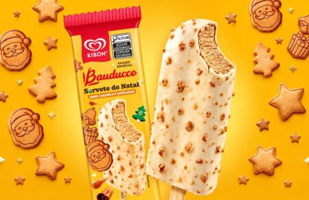 Bauducco e Kibon lançam picolé especial para festas de fim de ano