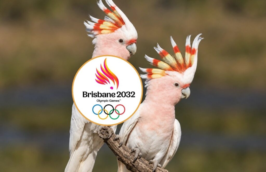 Logo dos Jogos Olímpicos Brisbane 2032 é inspirado em cacatua Logo dos Jogos Olímpicos Brisbane 2032 é inspirado em cacatua