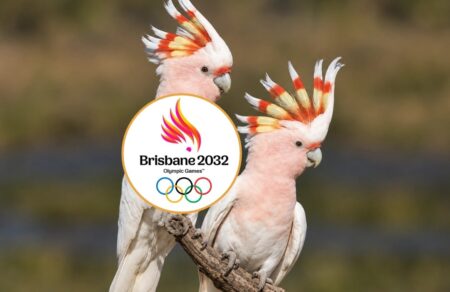 Logo dos Jogos Olímpicos Brisbane 2032 é inspirado em cacatua