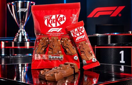 KitKat distribui carrinhos de chocolate da Fórmula 1 no Brasil