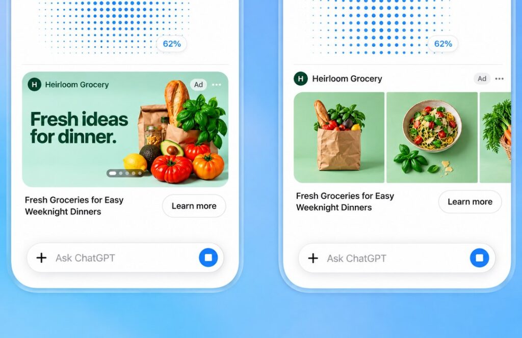 OpenAI testa novo formato de anúncios com imagem no ChatGPT