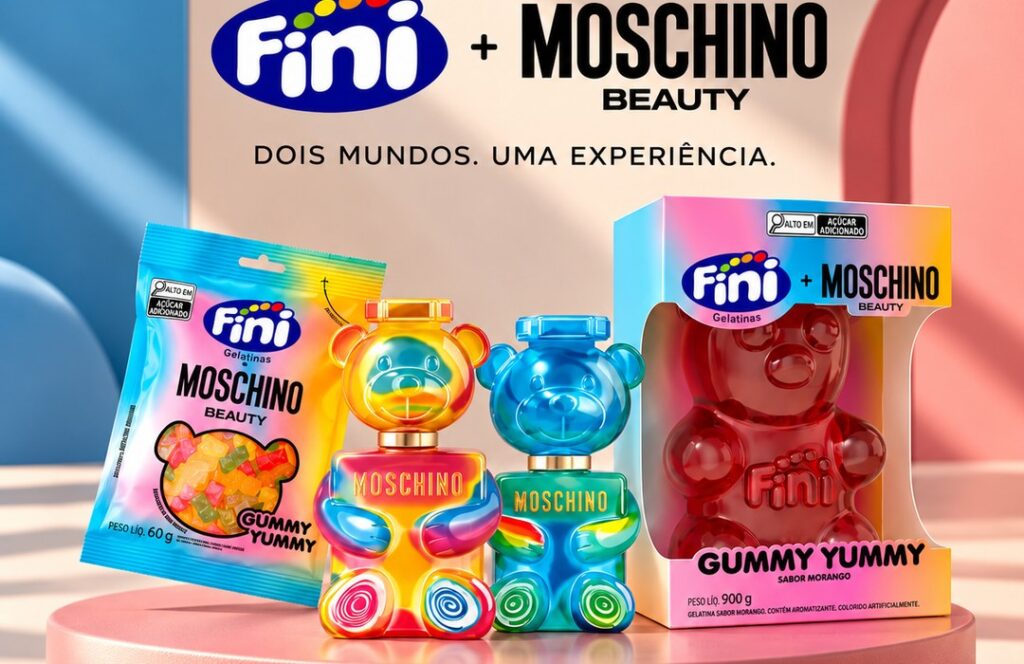 Moschino e Fini lançam perfumes inspirados em doces Moschino e Fini lançam perfumes inspirados em doces