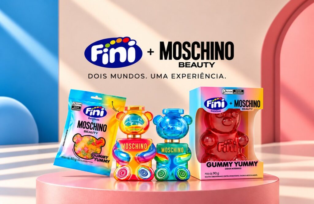 Moschino e Fini lançam perfumes inspirados em doces Moschino e Fini lançam perfumes inspirados em doces