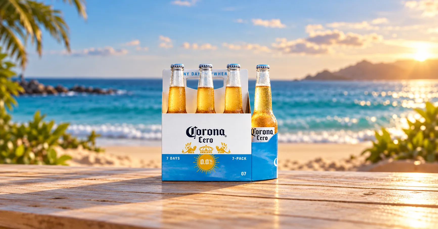 Corona Cero lança embalagem com 7 cervejas para cada dia da semana, imagem 2