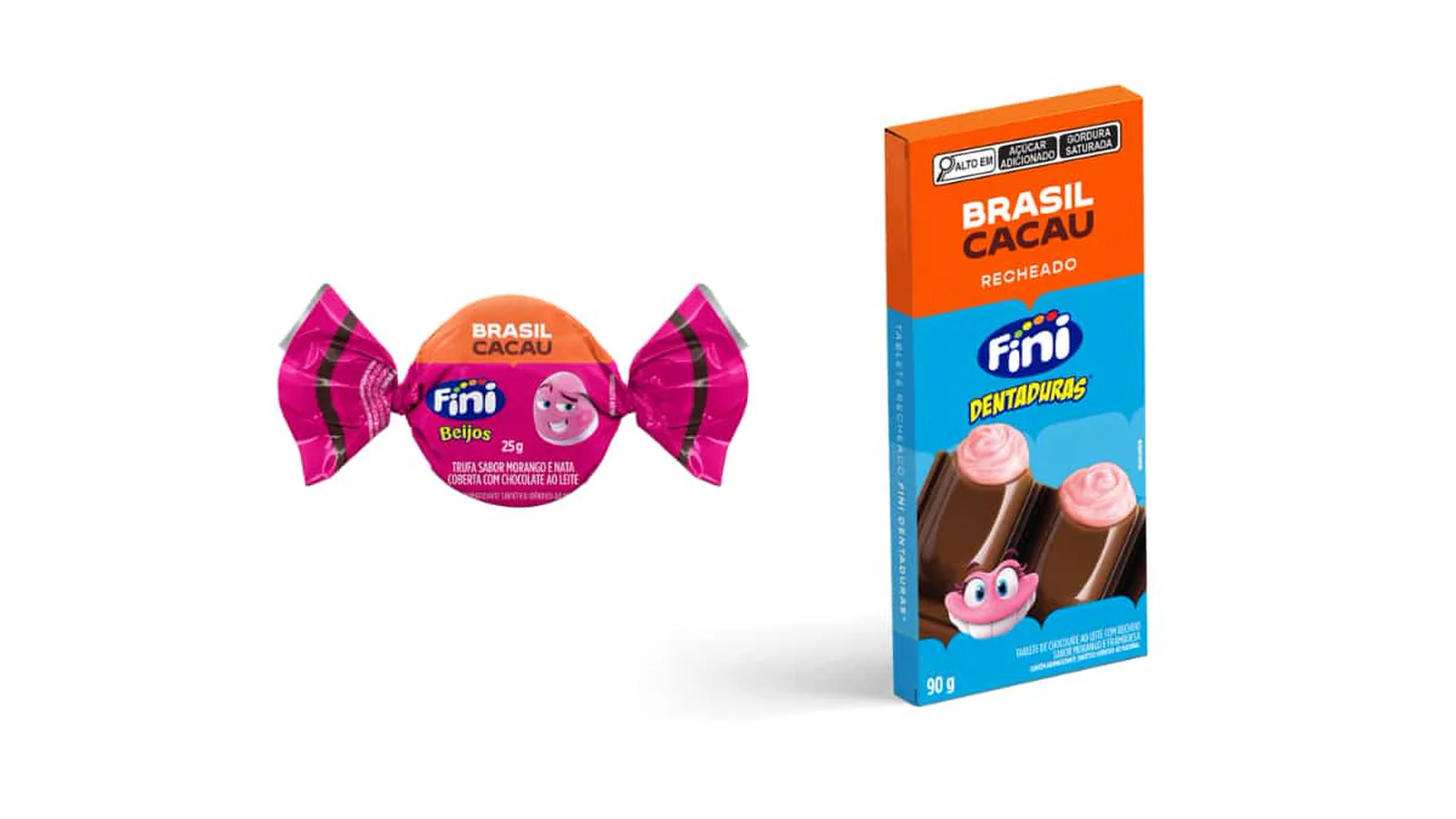Fini Brasil Cacau leva Fini Beijos às cafeterias 1 Sobremesas Fini Beijos nas cafeterias da Brasil Cacau, collab Fini Brasil Cacau