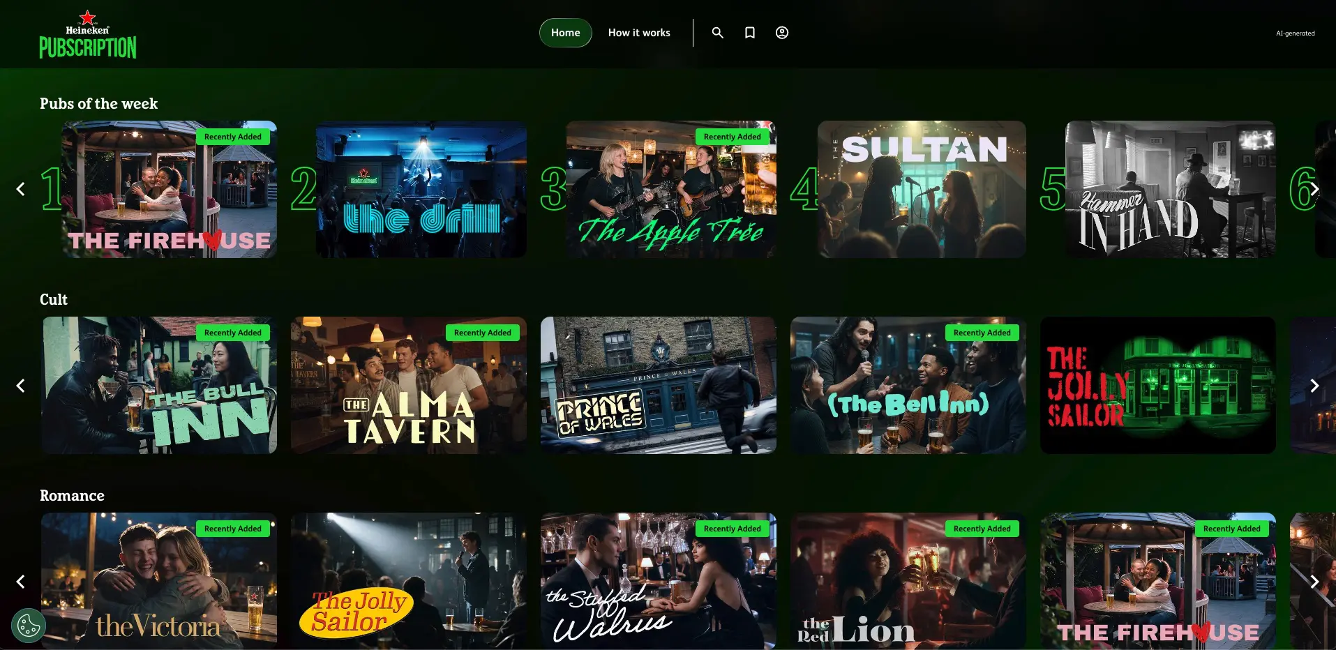 Heineken lança Pubscription para facilitar encontros nos pubs, imagem 4