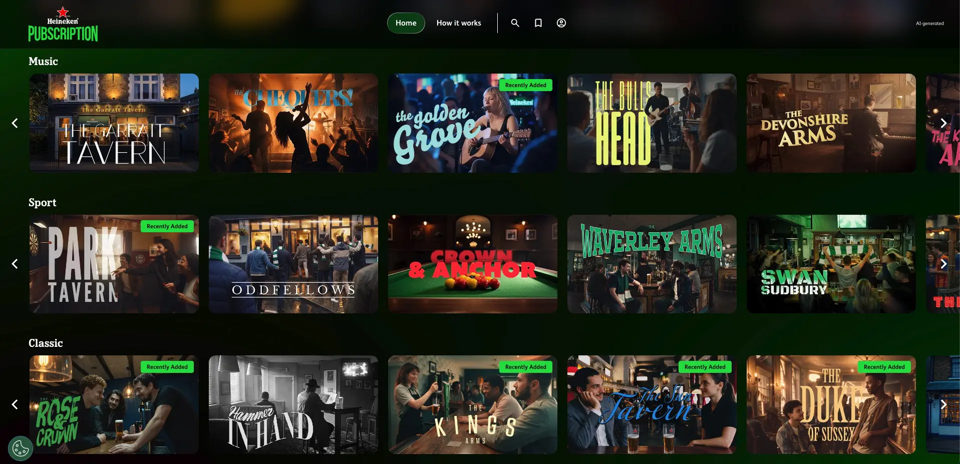 Heineken lança Pubscription para facilitar encontros nos pubs, imagem 2