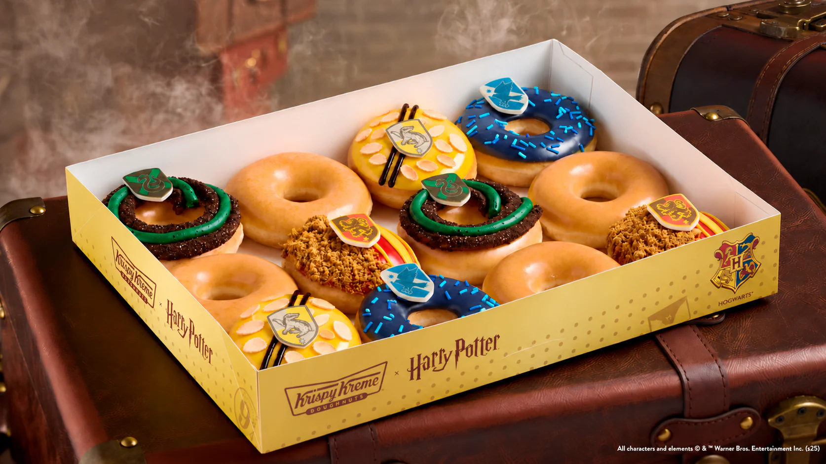 Krispy Kreme lança donuts inspirados nas casas de Hogwarts 2 Edição Colecionador Krispy Kreme Harry Potter