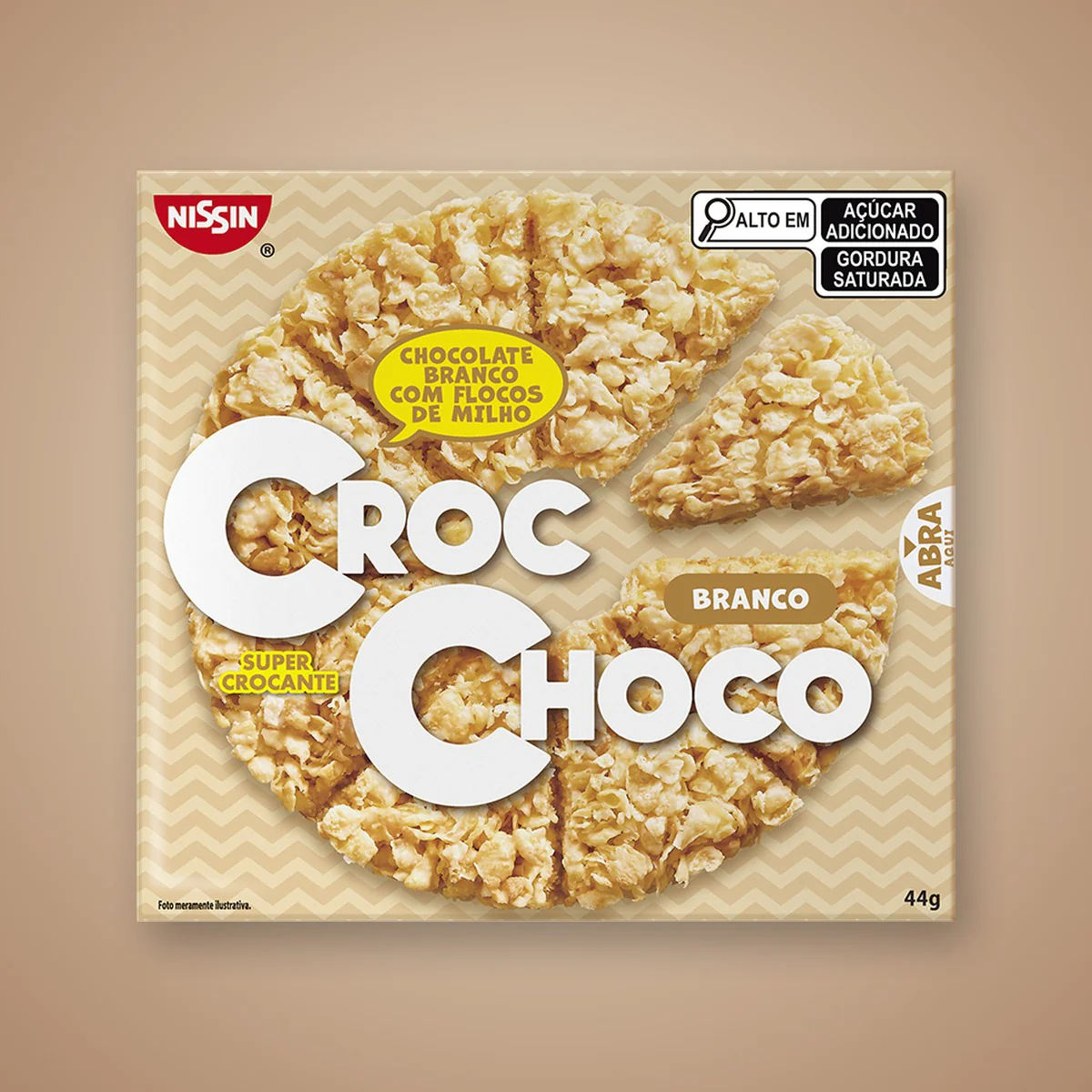 Nissin lança Croc Choco e entra no mercado de chocolates 2 Nissin lança Croc Choco e entra no mercado de chocolates