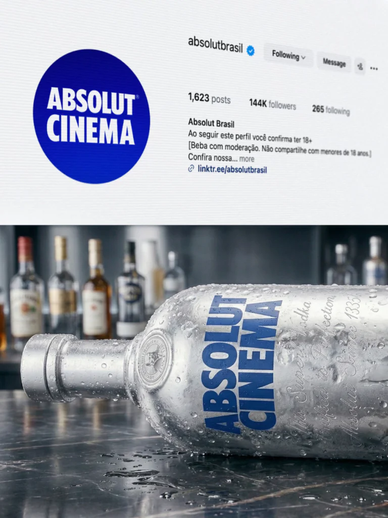 Absolute Cinema: Absolut transforma meme em garrafa exclusiva