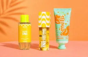 Melu transforma sobremesa em autocuidado Melu lança Pistachill e Made In Banana, 2 linhas gourmand com fragrâncias irresistíveis para o autocuidado.