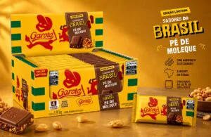 Garoto lança barra Pé de Moleque e estreia linha Sabores do Brasil Garoto lança barra Pé de Moleque e inaugura linha Sabores do Brasil, com amendoim, caramelo e chocolate ao leite. Disponível em todo o país.