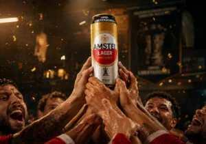 Amstel Libertadores ganha lata inspirada no troféu para celebrar 10 anos de patrocínio ao torneio.