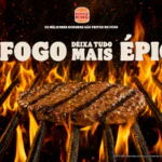 Burger King mostra que o fogo deixa tudo mais épico