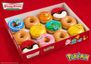 Krispy Kreme lança donuts de Pokémon no Brasil Krispy Kreme lança donuts de Pokémon no Brasil