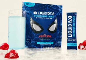 Liquid I.V. aparece em Homem-Aranha e Off Campus Liquid I.V. aparece em Homem-Aranha: Um Novo Dia e na série Off Campus, consolidando sua estratégia de marketing cultural.