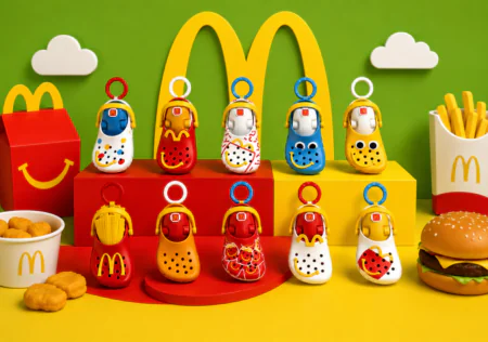 McDonald's lança 10 mini Crocs colecionáveis no McLanche Feliz, em nova parceria com a Crocs disponível em todo o Brasil.