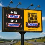 Snickers espalha outdoors com palavras regionais do Brasil
