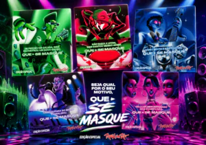 Trident leva a plataforma "Que se Masque" e embalagens exclusivas para o Rock in Rio 2026, com Maluma como protagonista.