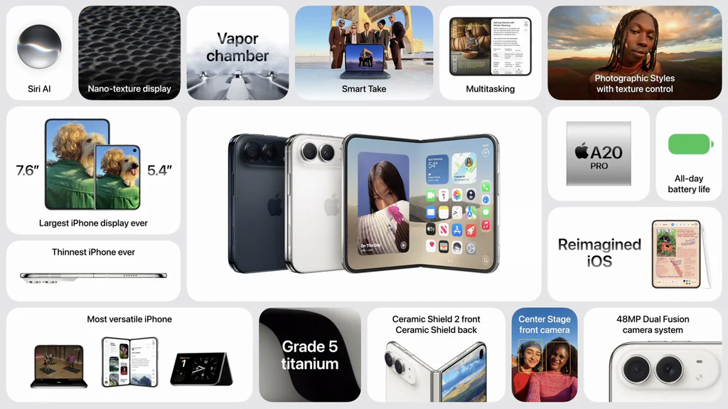 iPhone Duo é o primeiro celular dobrável da Apple, imagem 7
