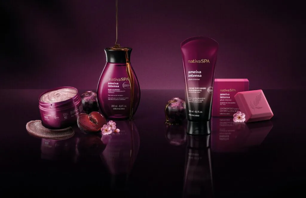 Nativa SPA Ameixa Intensa invade novela Nativa SPA Ameixa Intensa entra em novela da Globo, ativa campanha nas redes e oferece brinde em dobro nas lojas da marca.