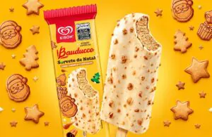 Bauducco e Kibon lançam picolé especial para festas de fim de ano Bauducco e Kibon lançam picolé especial para festas de fim de ano