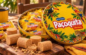 Paçoquita aposta em brasilidade com lata colecionável em edição limitada Paçoquita aposta em brasilidade com lata colecionável em edição limitada