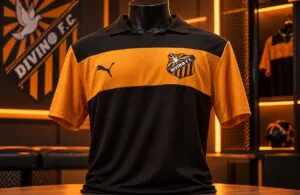 Puma lança camisas do Divino Futebol Clube inspiradas em ‘Avenida Brasil 2’ Puma lança camisas do Divino Futebol Clube inspiradas em 'Avenida Brasil 2'