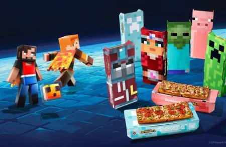 Domino's leva pizza para Minecraft Dungeons II