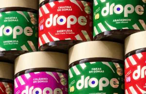 Drope transforma suplementos em experiência de loja de doces