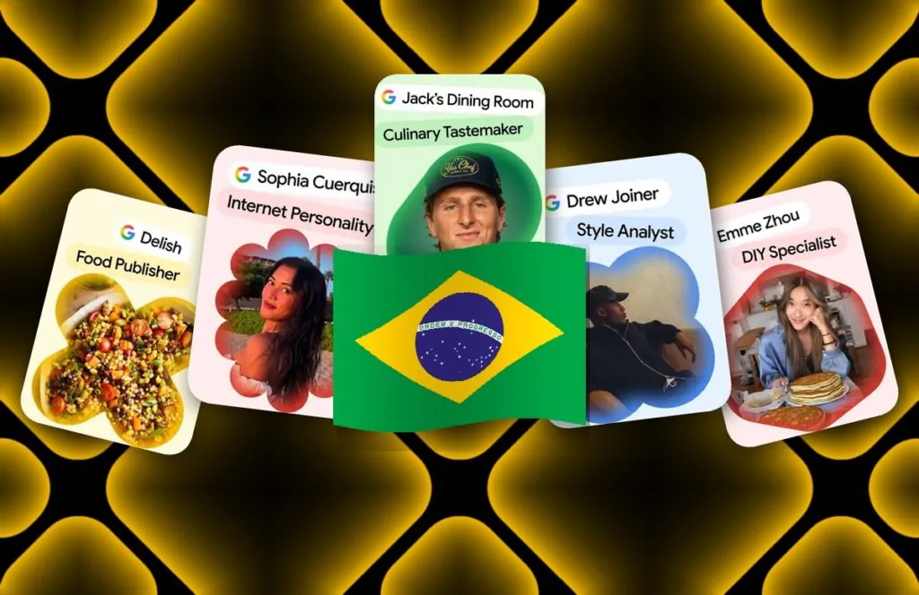 Google for Creators traz perfil na Busca ao Brasil Google for Creators traz perfil na Busca ao Brasil