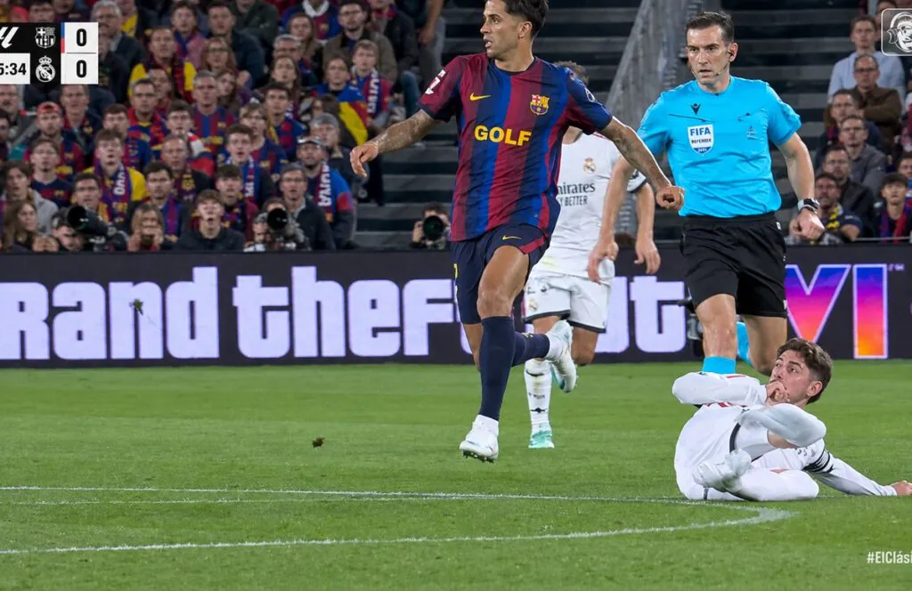 GTA 6 invade Barcelona x Real Madrid no El Clásico GTA 6 invade Barcelona x Real Madrid no El Clásico