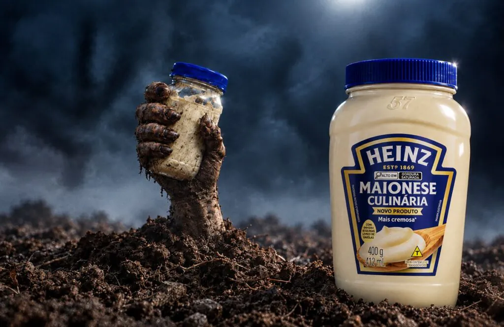 Heinz faz ação de Halloween com troca de maionese concorrente