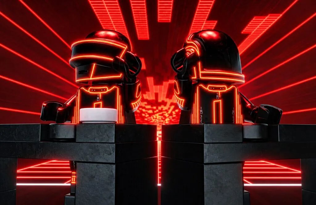 LEGO e Daft Punk lançam parceria com set do palco-pirâmide LEGO e Daft Punk lançam parceria com set do palco-pirâmide