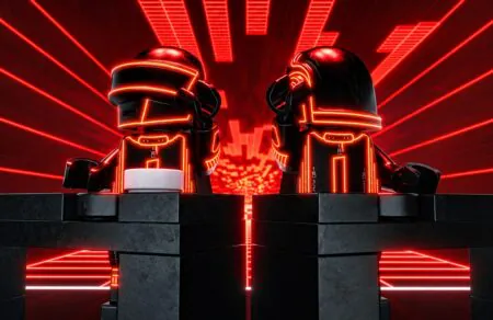 LEGO e Daft Punk lançam parceria com set do palco-pirâmide