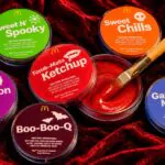 McDonald's Halloween: molhos viram maquiagem