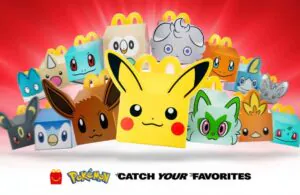 McLanche Feliz lança nova coleção de Pokémon com miniaturas no Brasil