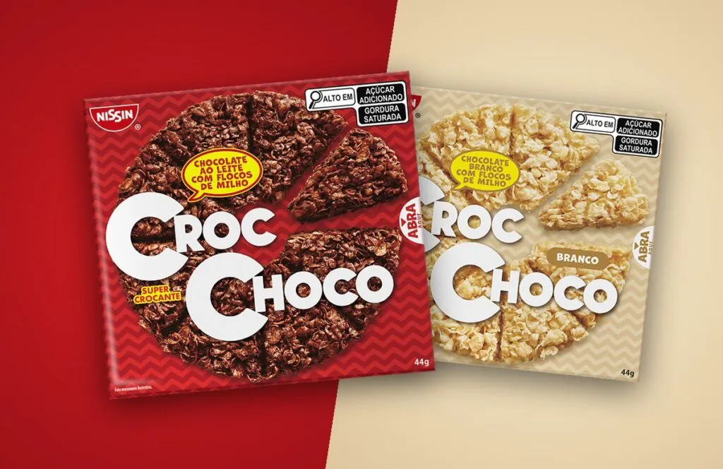 Nissin lança Croc Choco e entra no mercado de chocolates Nissin lança Croc Choco e entra no mercado de chocolates