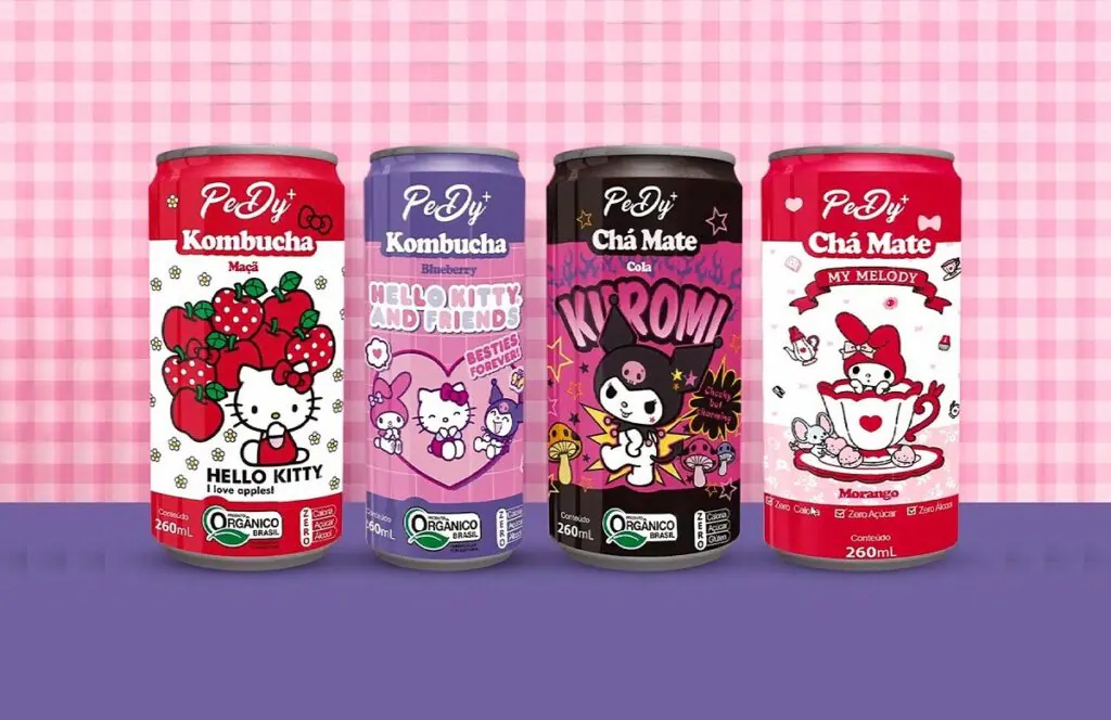 PeD Bebidas amplia parceria com coleção de chás mate Hello Kitty PeD Bebidas amplia parceria com coleção de chás mate Hello Kitty
